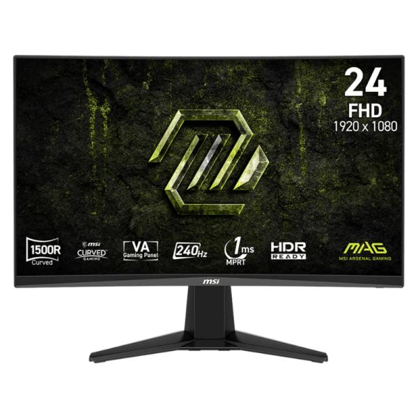 MSI MAG 245C X24 24" FHD 240Hz Curved Gaming Monitor